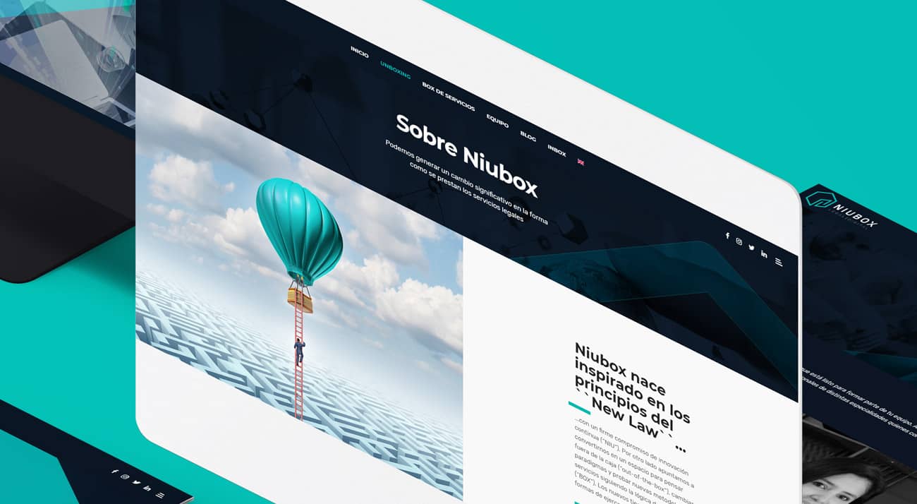 Desarrollo web para Niubox